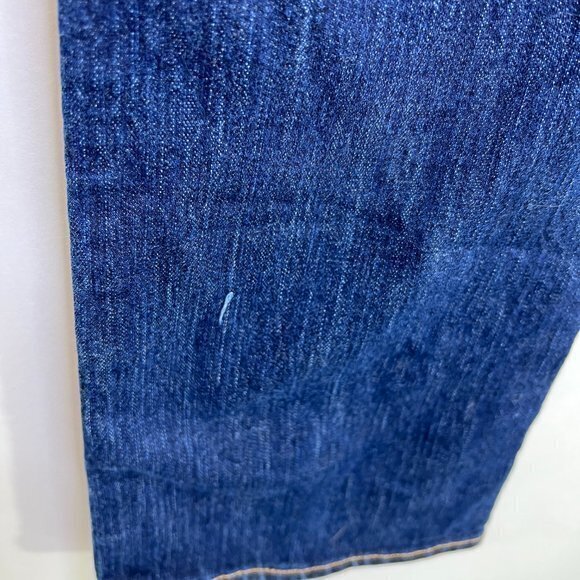 Old Navy 12 Short Flirt Bootcut Dark Wash Blue Denim Jeans Stretch Solid - Picture 5 of 11